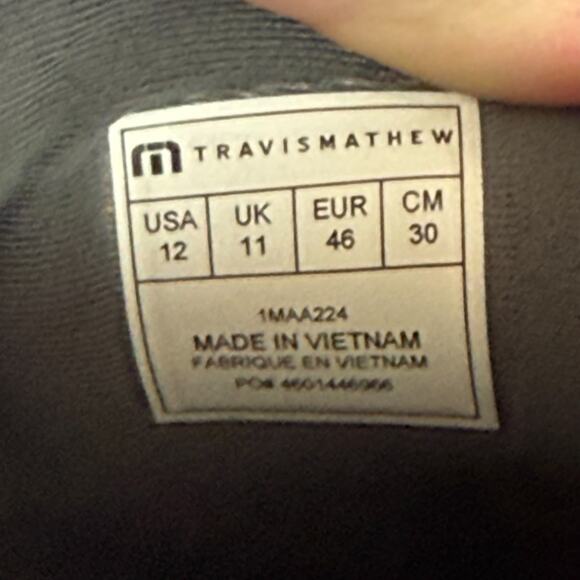 Travis Mathew Mens The Dailey Pro Hybrid Shoes 12 Gray Cushioned Golf Classic main image 10